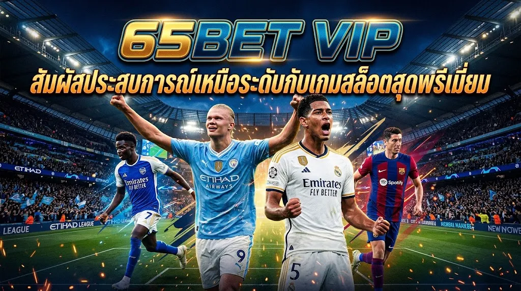 65BET VIP: สัมผัสประสบการณ์เหนือระดับกับเกมสล็อตสุดพรีเมียม